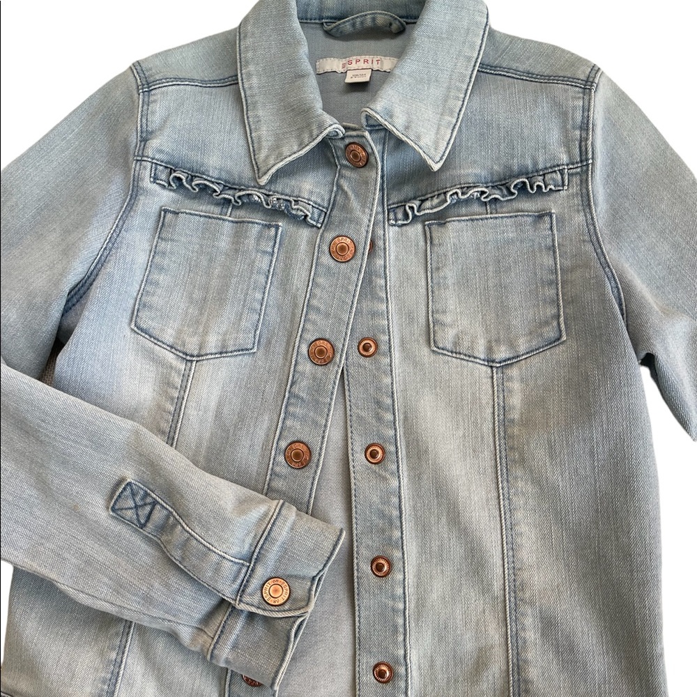Girls Esprit denim jacket size “8-9 years”
